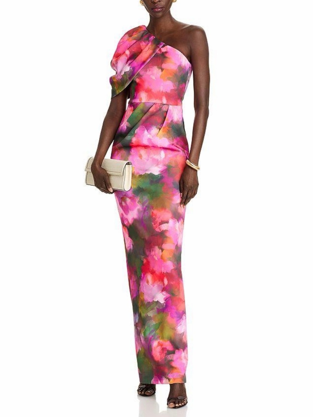Black Halo Women's Egan Floral Gown